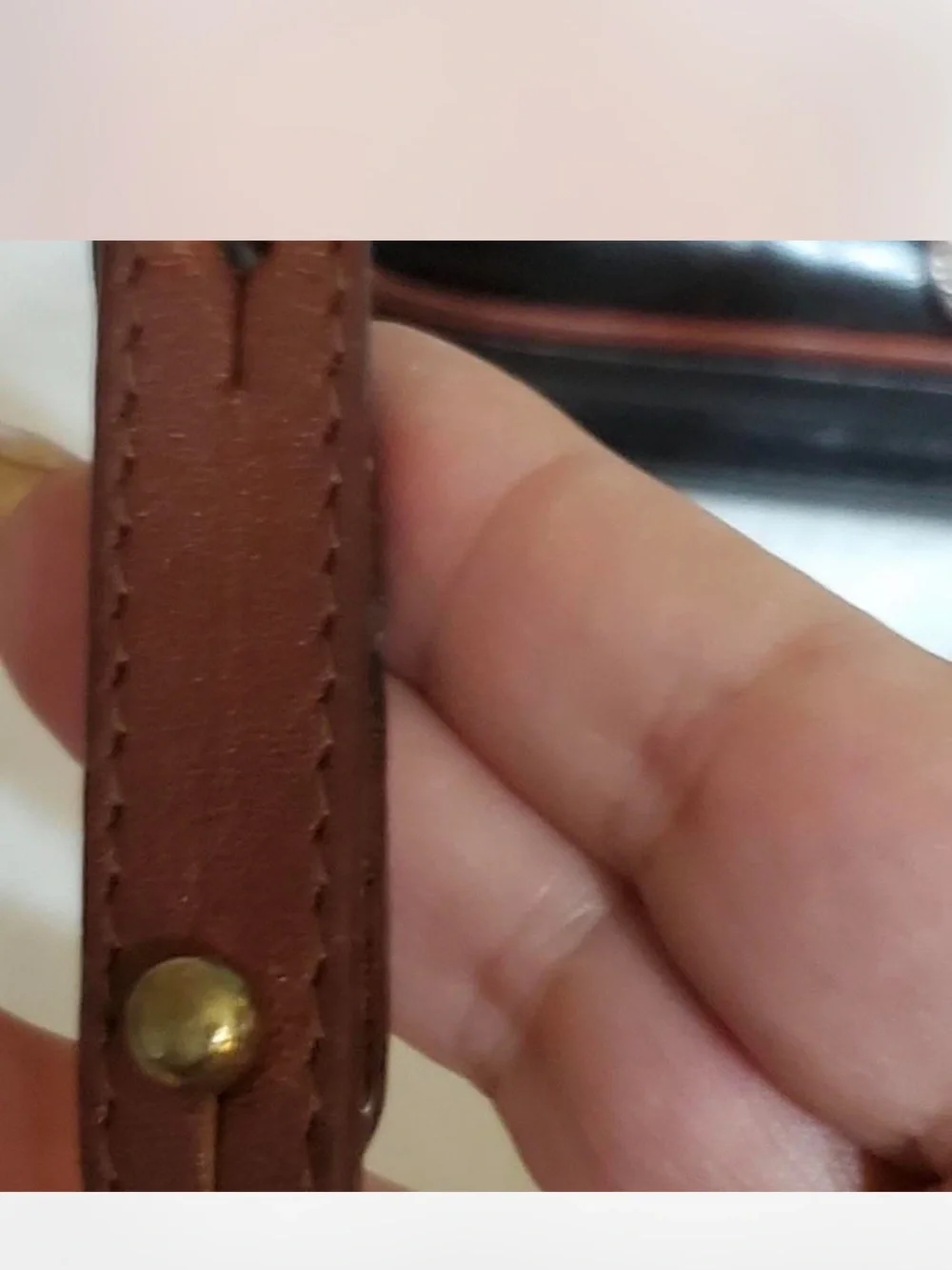 Brahmin Brown Woven Leather Crossbody vintage $200 value will selli for $75